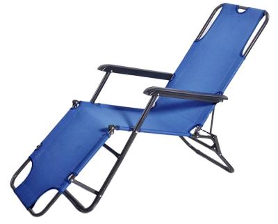 China Modern Outdoor Folding Sofas Chairs Sun Platform Folding Backrest Lazy Bed for sale