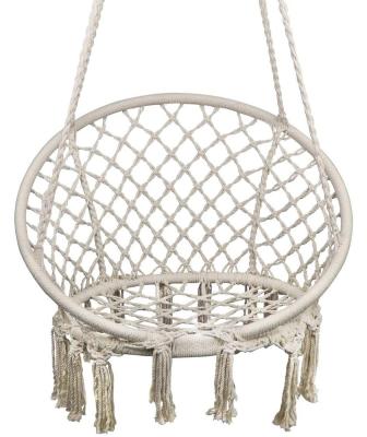 China Modern Macrame Swing Chair Indoor Swing Chair Hanging Patio Porch Deck Yard for sale