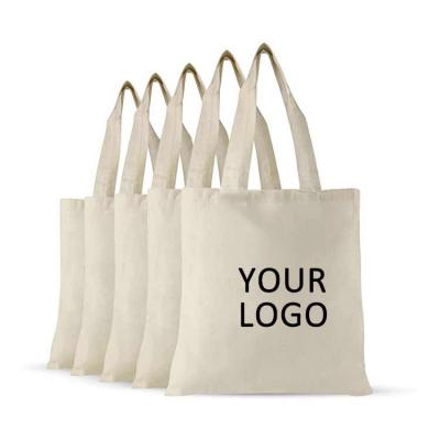 China Eco-friendly Wholesale Cheap Faux Leather Cotton Canvas Cotton Blanks Common Reusable PU Custom Printed Logo Nonwoven Shopping Tote Bag for sale