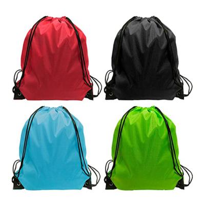 China Low price direct sales folding full colors backpack high quality waterproof nylon drawstring bag custom logo for sale