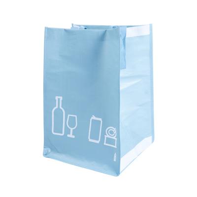 China High Quality Eco-friendly Promotion Custom Printed Large Separate Garbage Bin Recycled Eco Friendly PP Woven Polypropylene Bag for sale