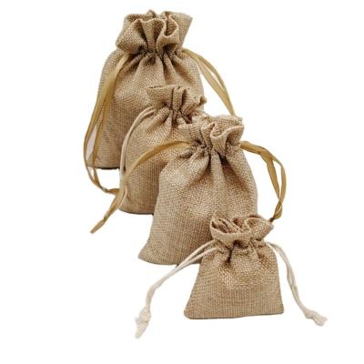 China Wholesale Cheap Price Double Twine Folding Custom Logo Printed Burlap Jute Sack for sale