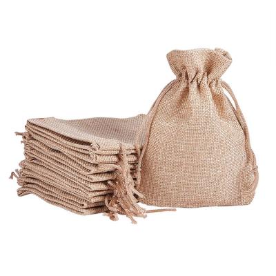 China Small Folding Pouch Snack Storage Canvas Jewelry Gift Pouch Candy Packaging Drawstring Bags for sale