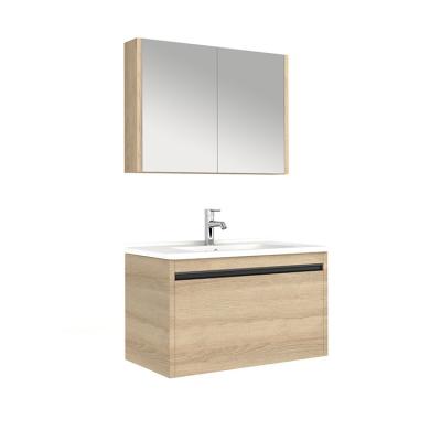 China Modern Spanish Single Sink RV Used Bathroom Vanity Cabinets for sale