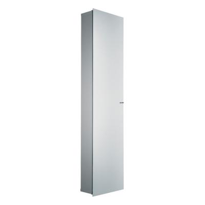 China Glossy Waterproof Custom Rectangle Tall Mirror Storage Slim Wall Cabinet For Bathroom for sale