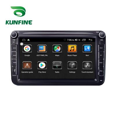 China 8 Inch Car Stereo GPS For VW Universal With Button Car GPS Tracking Device Radio Android DVD Player Car Subwoofer for sale