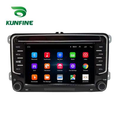 China 7 Inch Car Stereo GPS For VW Universal With Button Car GPS Tracking Device Car Radio Android Vehicle Reverse Camera for sale