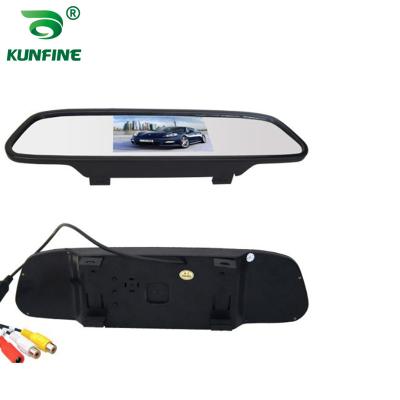 China Other 4.3 Inch Rearview Monitor Car Rear View Mirror Car Monitor Display Fit Wifi Reverse Camera Car Rear View Mirror Backup Monitor for sale