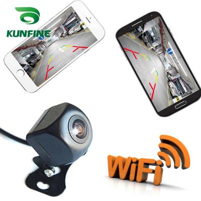 China Waterproof for iPhone and Android WIFI Car Wireless Rear View Camera Reversing Camera Dash Cam Star Night Vision Mini Body Tachograph for sale