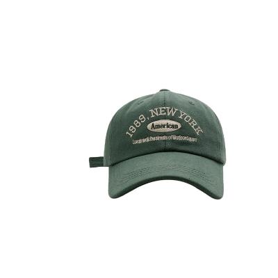 China COMMON Embroidered Korea Style Sports Summer Sun Protection Baseball Cap 1989 New Year Hat Sun Visor for sale