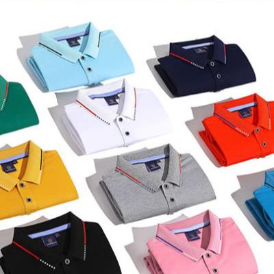 Cina T-shirt da golf in tessuto di poliestere/cotone in vendita