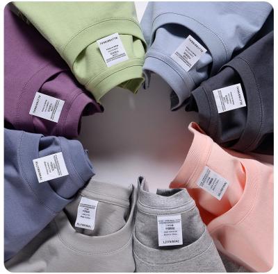 China 100 Cotton Blank T Shirts MACTING Woven 250 Grams 100% Heavy Weight for sale