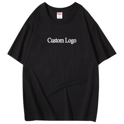 中国 厚い綿の白色Tシャツ260gTシャツ プライベートレーベル 柔らかい丸い首織り方法 販売のため