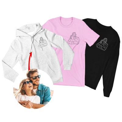 China Printing Methods Sublimation Screen Printing Embroidery Custom Hoodies for Him or Her for sale