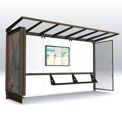 China High quality city outdoor furniture bus shlter stop and bus station professional solution for sale