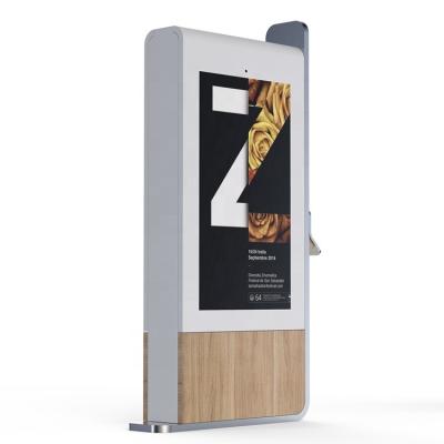 China Outdoor Floor Standing Android LCD Advertising Player Touch Screen Digital Video Signage for sale