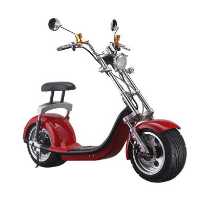 China 2023 Fat Tire 1000w Unisex Electric Scooter Citycoco Electric Motorcycle Adult Motorbike for sale