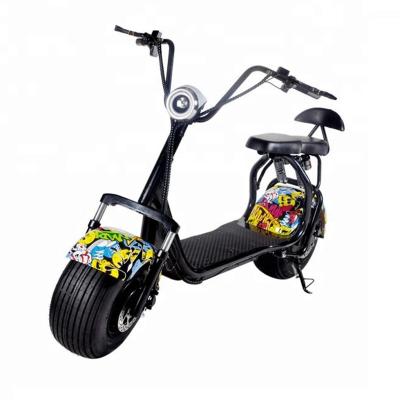 China 2023 Electric Motor Car Fat Tire Electric Scooter Chopper 3000w Citycoco Electric Scooter A3 for sale