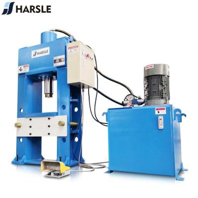 China Building material stores gantry hydraulic press license plate machine scrap paper prices olive oil machine for sale