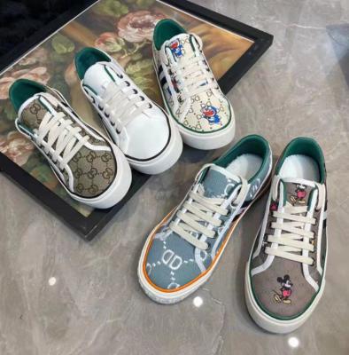 China 1977 G House Canvas Couples Shoes Men'S CUSHIONING Casual Shoes Female 21 Embroidery New Old Flower High Top for sale