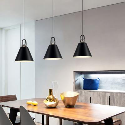 China Quality Raw Material Nordic Minimalism Contemporary Home Decoration Led Indoor Chandelier Creative Aluminum Pendant Light for sale