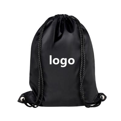 China Customized durable logo fitness bag gym and leisure bag fitness bag for sports with string for sale