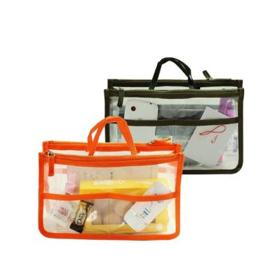 China New Style Storage Clear Travel Toiletry Bag, PVC Cosmetic Bag for sale