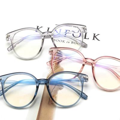 China For Popular Low Price Rim Round Frames Optical Gafas Eyeglass Plastic Glasses Full Reading Glasses for sale