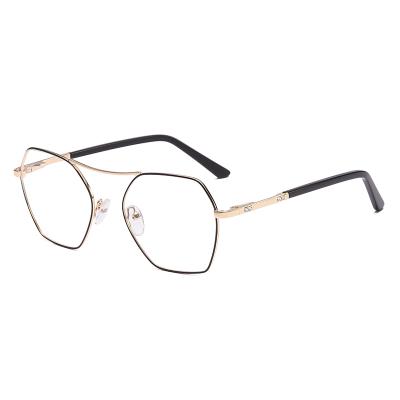 China For Men Woman Style Rim Metal Frames Optical Eye Glass Eyewear Quality Full Reading Glass for sale