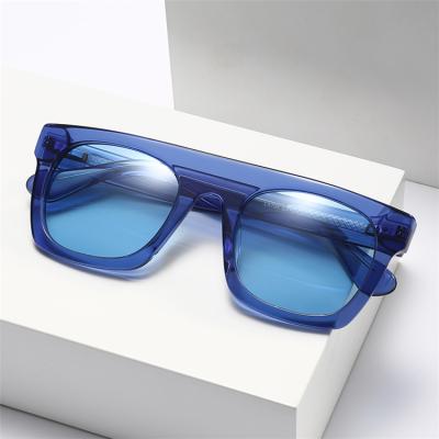 China UV Stop Factory Retro Square Polarized Sun Glass Luxury Sunglasses For Men Women for sale