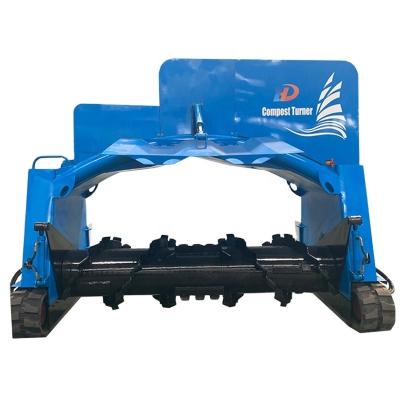 China Crawler Type Crawler Rotation Machine Hydraulic Crawler Livestock Fertilizer Compost Windrow Composting Machine for sale