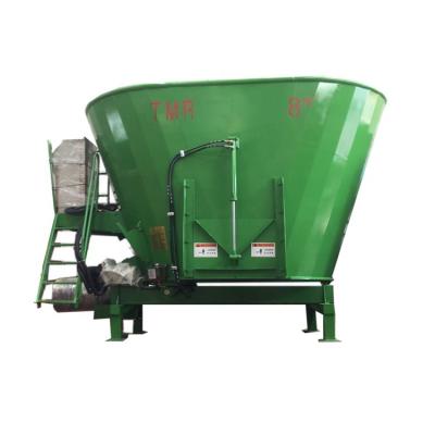 China Maquinaria ganadera TOMORROW feed mixer vertical cattle feed mixer cow feed mixer for sale