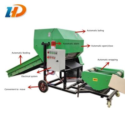 China Farms Full Automatic Silage Round Wrapping Machine for sale