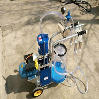 China High effiency cow and goat equipment portable milking machine for sale portable type brand piston vacuum milking machine for cow for sale