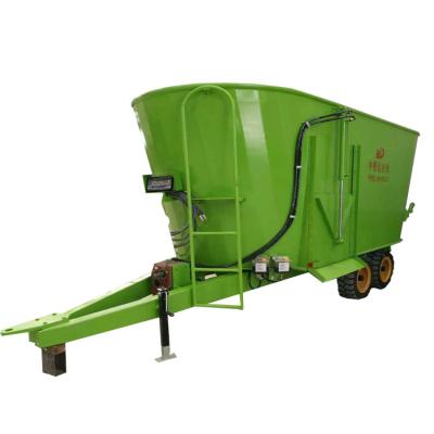 China High Efficiency Low Cost Traction TOMORROW Feed Mixer Pasture Feeding Equipment for sale