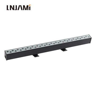 China 220V 36W RGB DMX512 LED Building/Hotel/Plaza/Mall/Bridge Wall Joint Programmable LED Facade Light Commercial Construction Lighting for sale