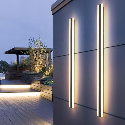 China High Quality Polycarbonate Wall Lights Outdoor Villa Corridor Lighting IP65 Waterproof Long Led Strip For Wall for sale