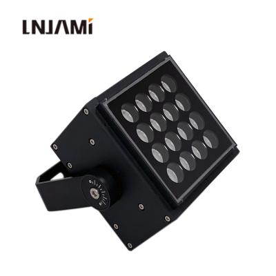 China Building/hotel/plaza/Mall/Bridge High Power Beam Angle Narrow Flood Light IP65 18W LED Spotlight For Landscape Construction Lighting for sale