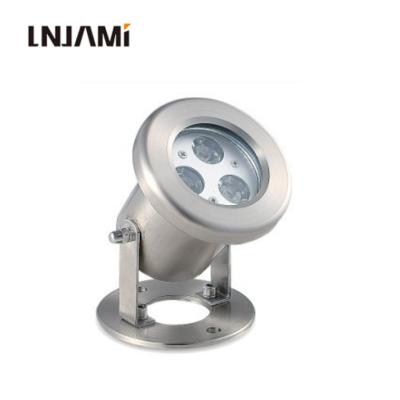 China High Quality LANDSCAPE Stainless Steel 12W DMX RGB Underwater Swimming Pool Light Waterproof IP68 LED Light for sale