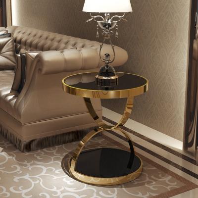 China Customizable Industrial Coffee Table Coffee Table Minimalist Leisure Wrought Iron Side Table for sale