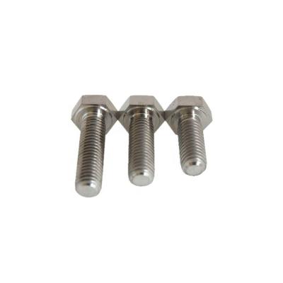 China High Strength Titanium Bicycle DIN933 M8x25 Hexagon Head GR5 TC4 Ti-6al-4v Bolts For Sports for sale