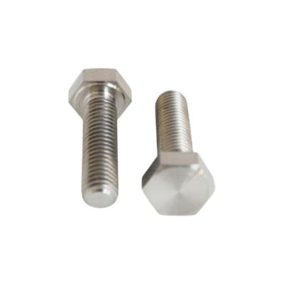 China High Strength Titanium Bicycle DIN933 M8 Hexagon Head GR5 TC4 Ti-6al-4v Bolts For Sports for sale