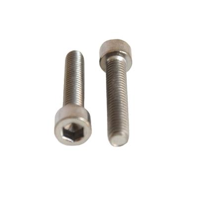 China Bicycle Rust Resistant DIN912 M5x10 Hex Socket Cap Head GR1 GR2 Titanium Bolt For Industry for sale