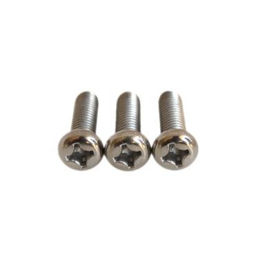 China Heavy Duty Pan Rust JIS B1111 JMP M4x8 Cross Recessed Pan Knob Head Head GR1 GR2 Titanium Bolts Screws For Industry for sale