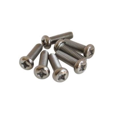 China Heavy Duty Pan Rust JIS B1111 JMP M2x4 Cross Recessed Pan Knob Head Head GR1 GR2 Titanium Bolts Screws For Industry for sale