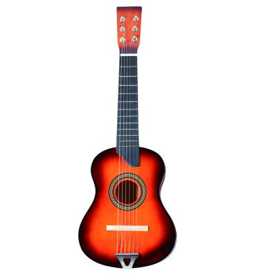 China Basswood DF909 25 Wooden Toy Musical Instruments 6 String Guitar for sale