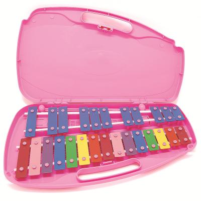 China BEE Brand 26 Key Educational Xylophone Colorful Toy Toy Metal Xylophone for sale