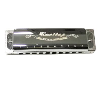 China ABS Beautiful Comb T008 EASTTOP Harmonica 10holes Key Diatonic C Harmonica for sale