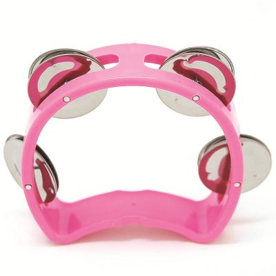 China DF101 Mini musical plastic toy colorful basque tambourine for sale for sale