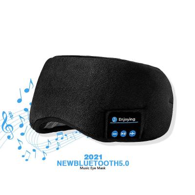 China Comfortable Built-in Wireless Headband Music Radio Sleep Eye Mask Earpiece 3D Earpiece Wireless Eyemask for sale